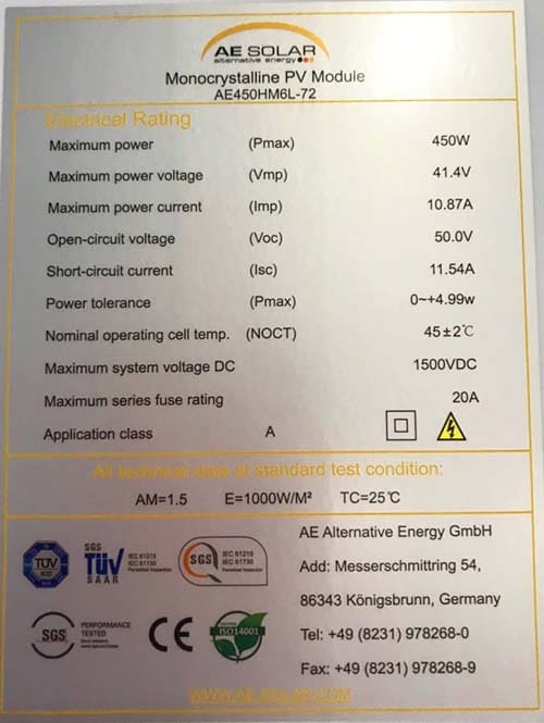 Phân Biệt Điều Kiện Đo STC Và NOCT/NMOT