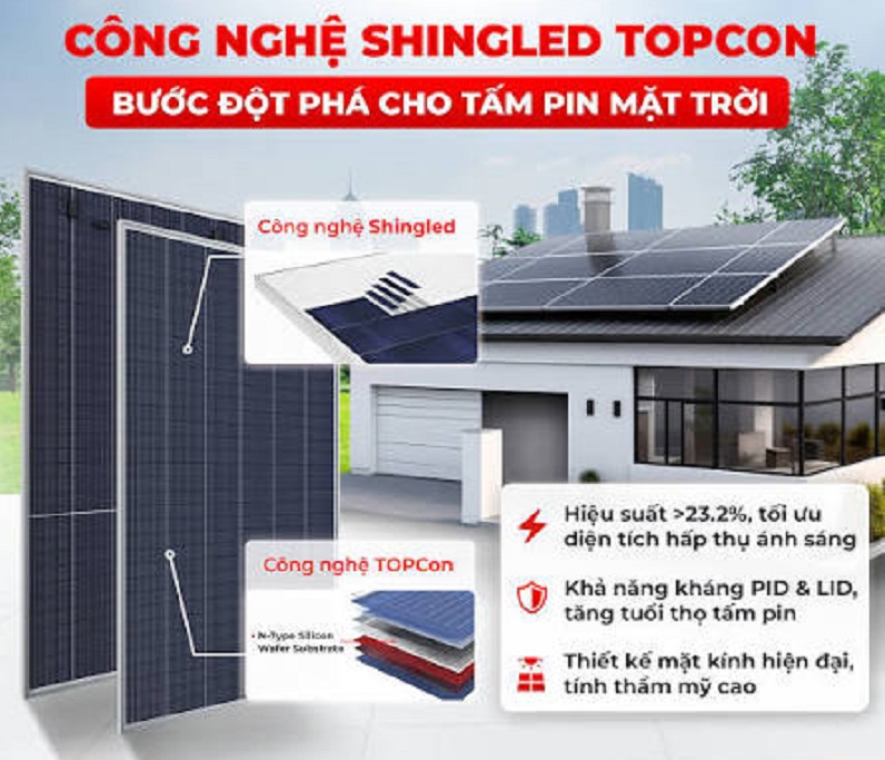 Cơ chế thụ động hóa đường hầm giúp giảm thất thoát điện tích trong công nghệ TOPCon.