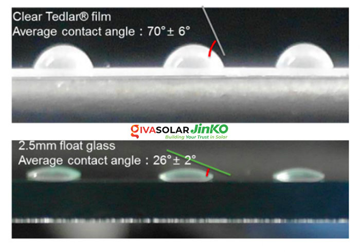 Tấm pin 2 mặt JinkoSolar Bifacial Transparent backsheet vs Dual glass 12