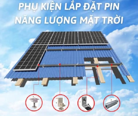 Các phụ kiện hỗ trợ lắp đặt điện năng lượng mặt trời