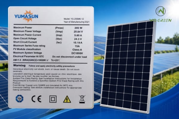 Tại Sao Cần Nắm Rõ Cách Đọc Thông Số Tấm Pin Năng Lượng Mặt Trời?