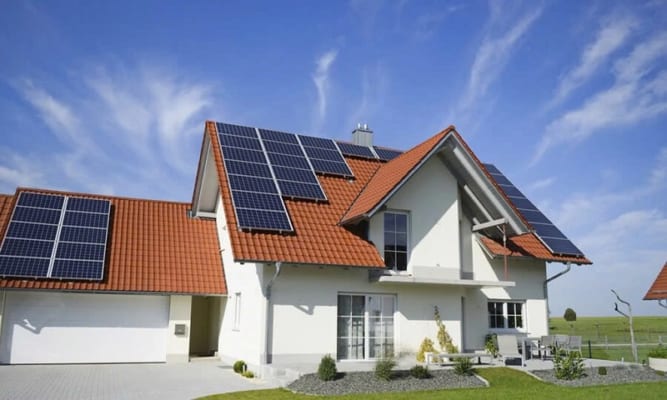 Sơ đồ dòng chảy năng lượng trong hệ thống điện mặt trời Hybrid.